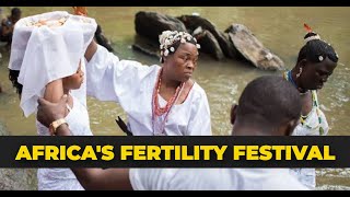 Thousands Celebrate Africas Fertility Festival [upl. by Kielty]