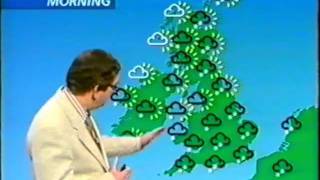 Big freeze  January 1987  weather forecast presented by Ian McCaskill [upl. by Dolf598]