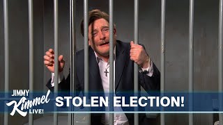 MyPillow Mike Lindell Locks Himself in Prison For Election Fraud [upl. by Yv]