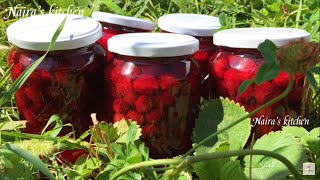 Հոնի արքայական մուրաբա  Cornelian cherry jam  Кизиловое варенье [upl. by Heinrik336]