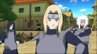 Naruto Shippuden Ultimate Ninja Storm 3  The Legendary Sannin Costumes vs Battle Damaged Pain [upl. by Steinberg720]