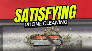 Six minutes of satisfying phone cleaning Gross phones get’s properly cleaned [upl. by Dayna40]