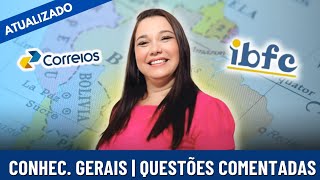 conhecimentos gerais mapas e plantas concurso dos correios 2024 [upl. by Teressa615]