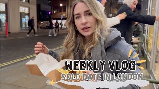 ROMANCING MYSELF IN LONDON  Weekly Vlog [upl. by Gar676]