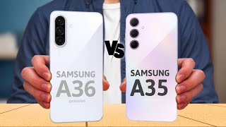 Samsung Galaxy A36 Vs Samsung Galaxy A35 [upl. by Secnarfyram]