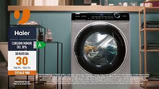 Lavatrici  Haier  IPro Serie 7 Plus EVO  Spot Haier Unieuro [upl. by Tirza]