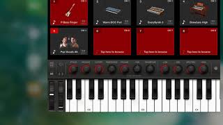 KORG Module Pro vs SampleTank as a Live Performance App [upl. by Floss984]