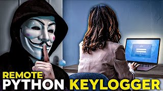 Warning Python Remote Keylogger this is really too easy [upl. by Ahsiret]