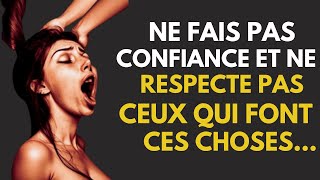 NE FAITES PAS CONFIANCE OU RESPECTER LES PERSONNES QUI FONT CES 4 CHOSES  STOÏCISME [upl. by Anema]