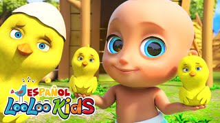 🐤🐥Los Pollitos Dicen Pio Pio  Canciones Infantiles para niños  LooLoo Kids [upl. by Aenel759]