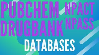 How to Download drugs from Drugbank PubChem NPASS NPACT Database easily for beginners [upl. by Alcina]