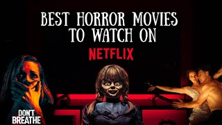 TOP HORROR MOVIES ON NETFLIX  horror movies on netflix 2020 [upl. by Meehahs]