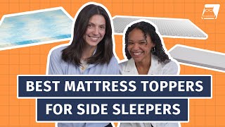 Best Mattress Toppers For Side Sleepers  Our Top Picks UPDATED [upl. by Oconnor765]