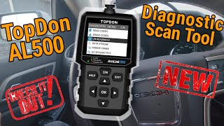 Product Review TOPDON AL500 Diagnose Scantool [upl. by Lak896]