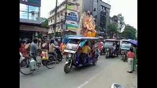 Ganesh Puja Dosomi Bisorjon 2024 Tinsukia Assam [upl. by Shiau569]