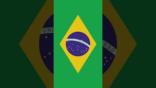 The Majesty of Brazil Flag amp Anthem in Stunning 4K [upl. by Kirad843]