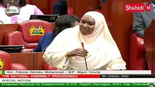 Muslim MP surprise Kenyans for quoting Bible verses in parliament against DP Gachagua [upl. by Genovera]