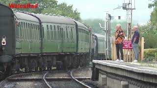 MANSTON 34070 working at Swanage Railway 10th August 2024 [upl. by Anoved]