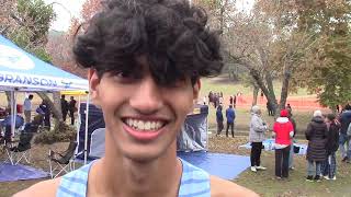 Arrin Sagiraju of Dougherty Valley 2nd Place Boys 5K Division 1 Final at CIF State Championships [upl. by Olivann]