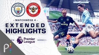 Manchester City v Brentford  PREMIER LEAGUE HIGHLIGHTS  9142024  NBC Sports [upl. by Sib]