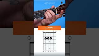 How to play Esus4 Chord on Guitar beginner friendly sus chord Shorts [upl. by Yim164]