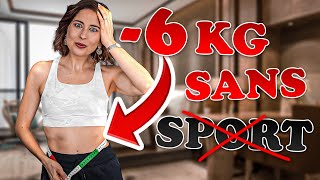 MAIGRIR  6KG SANS SPORT ⁉️ Je texplique comment on fait 🙀 [upl. by Hamid]