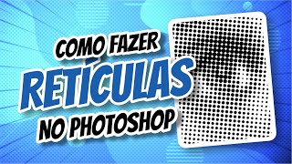 Como Fazer RETÍCULAS no Photoshop de Uma Maneira Muito Fácil  Vida de Desenhista [upl. by Ida]