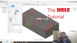 Autodesk Fusion 360 The HOLE Tutorial [upl. by Moser]