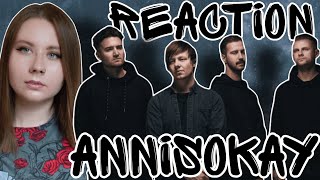 Reaction ANNISOKAY  Calamity OFFICIAL VIDEO English subtitles [upl. by Etselec866]