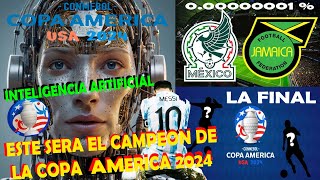 ESTE SERA EL CAMPEÓN de la quotCOPA AMERICA 2024quot SEGUN la INTELIGENCIA ARTIFICIAL mas PODEROSA [upl. by Ariadne540]