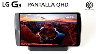 Así es la pantalla del LG G3 ¿Realmente necesitamos pantallas QHD [upl. by Allicerp]