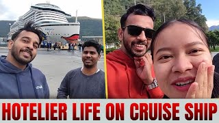 How Is Life Of Hotelier Majdoori Management On Cruise ship hotelierlifecruisevlog [upl. by Ling]