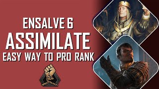 Gwent  Enslave 6 Assimilate Deck 1012  Easy Way to ProRank [upl. by Aiuqcaj]