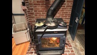 Christmas Breakfast  Cooking on the Woodstock Soapstone Ideal Steel [upl. by Saqaw301]