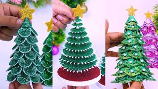 4 Christmas Tree Making Tutorials for Upcoming Xmas [upl. by Kinchen]