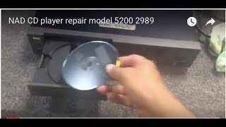 NAD CD player repair model 5200 2989 [upl. by Eiramyllek47]