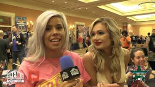 Scarlett Bordeaux amp Killer Kross Interview at Starrcast II  Las Vegas [upl. by Ytteb]