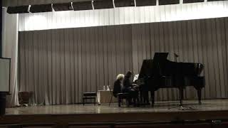 27102019 Masterclasses of M Marchenko V Shilova M Kirichenko S Degtyarev Music College [upl. by Aicerg]