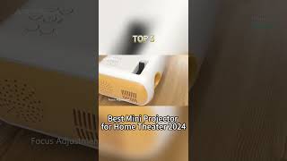 TOP 5 Best Mini Projector for Home Theater 2024 [upl. by Angeline]