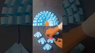 Most Beautiful Paper Wall Hanging diy walldecorcraft shortsvideo homedecor [upl. by Azil268]