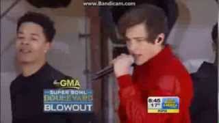 Austin Mahone Performs Mmm Yeah on Good Morning America GMAustin [upl. by Artimas]