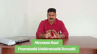 Meenam Rasi Pooratathi Utthirattathi Revathi Natchatram Details [upl. by Niwhsa225]