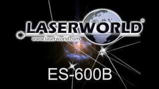 Laserworld  ES600B  Evolution Series single color ROYALBLUE 445nm laser projector [upl. by Yro]