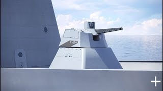 RAPIDFire naval 40 CTA multi role air defence system – Thales [upl. by Scheld]