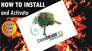 How to Install Coreldraw X3 amp Activate Urdu  Hindi  coreldraw tutorial [upl. by Firooc]