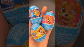 Paw Patrol Surprise Eggs 🐾 Chocolate 🐶 pawpatrol unboxing [upl. by Barth]