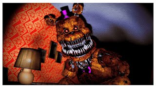 Nightmare Fredbear Voicelines Animated [upl. by Nassir]