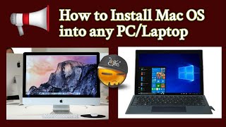 How to install MAC OS X sierra on any laptopPC Hackintosh  2020 [upl. by Traweek]