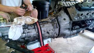 Transmission to Engine Install  LQ4 and T56 [upl. by Notnilc]