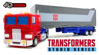 WOW Transformers Studio Series 86 Commander Class OPTIMUS PRIME Review [upl. by Eednus226]